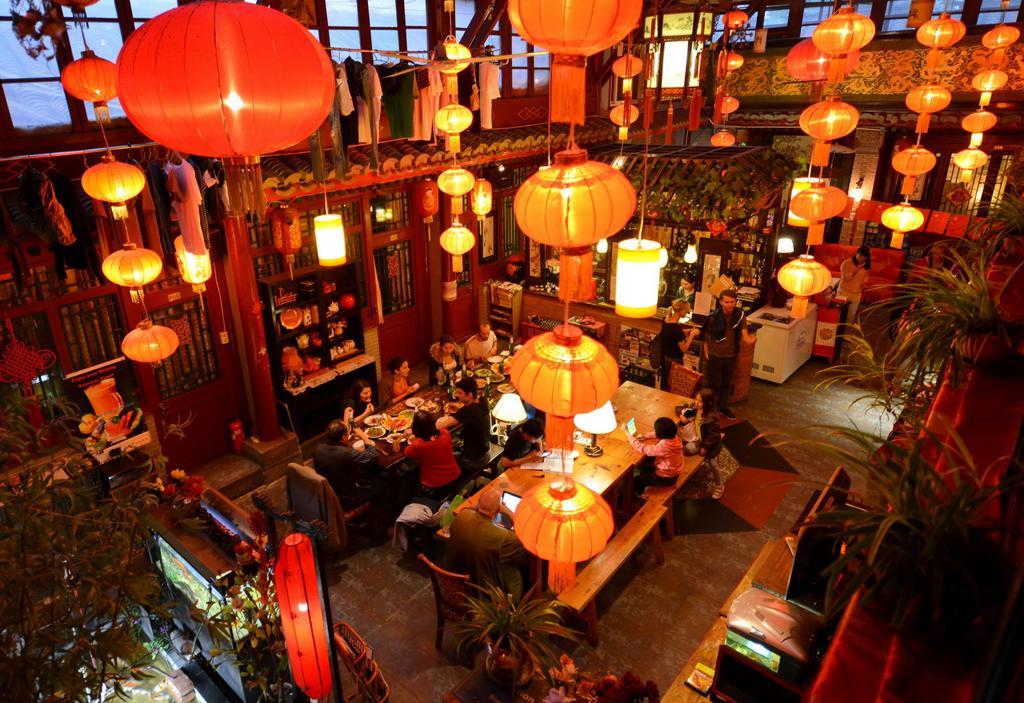 Red Lantern House Vandrehjem Beijing Eksteriør billede